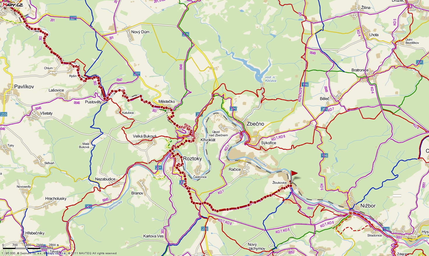 trasa 2013